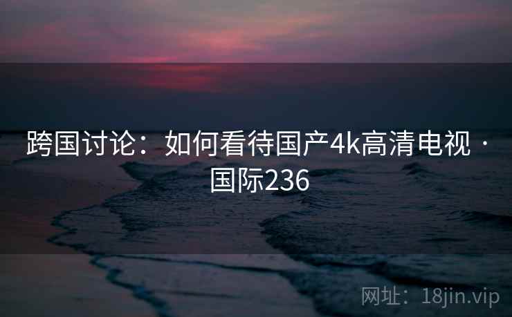 跨国讨论：如何看待国产4k高清电视 · 国际236